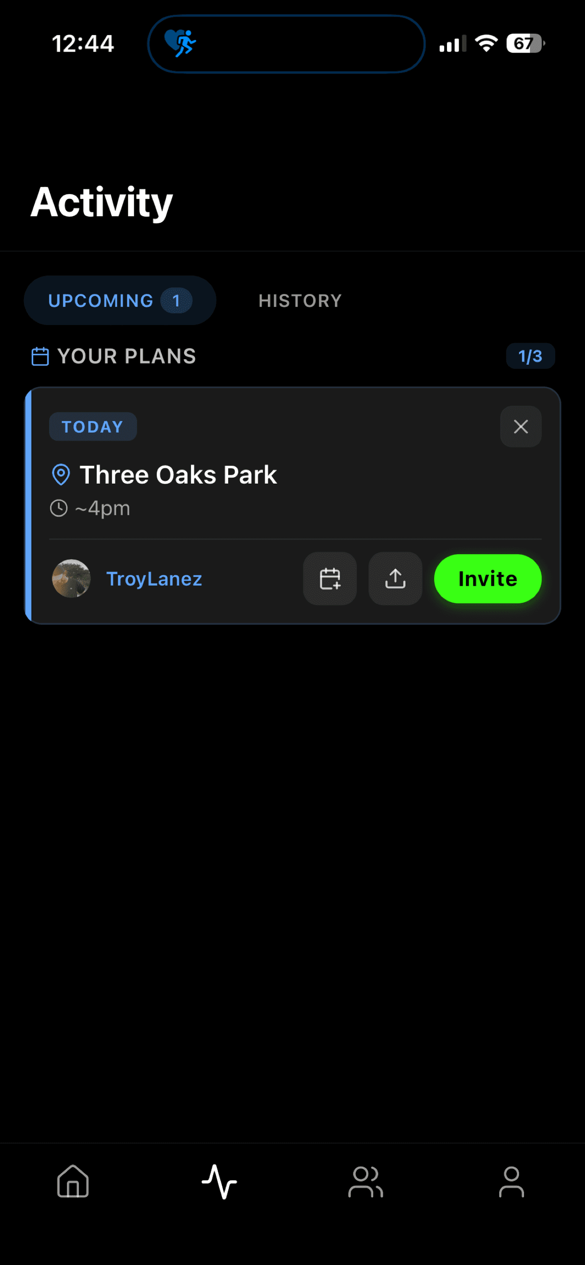 Friends and leaderboard