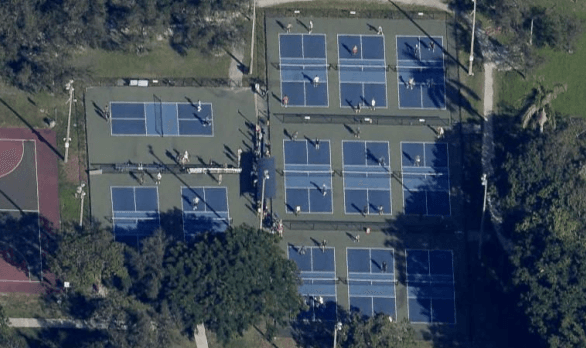 Pompano Beach Community Park pickleball courts