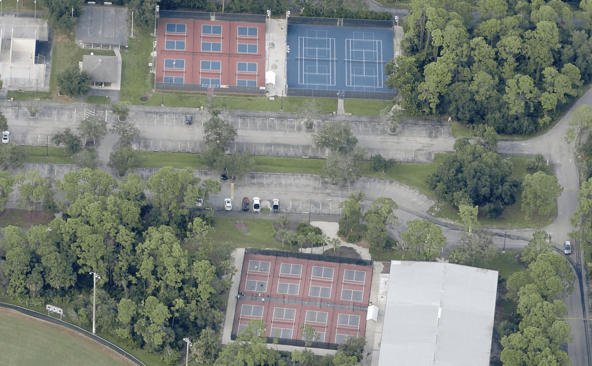 Veterans Community Park pickleball courts