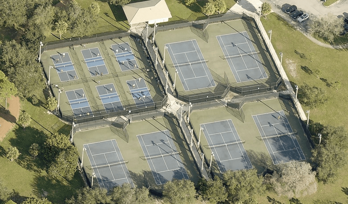 Okeeheelee Park pickleball courts