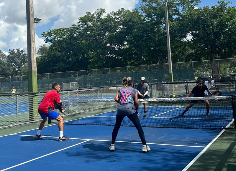 Canas Tamiami Park pickleball courts
