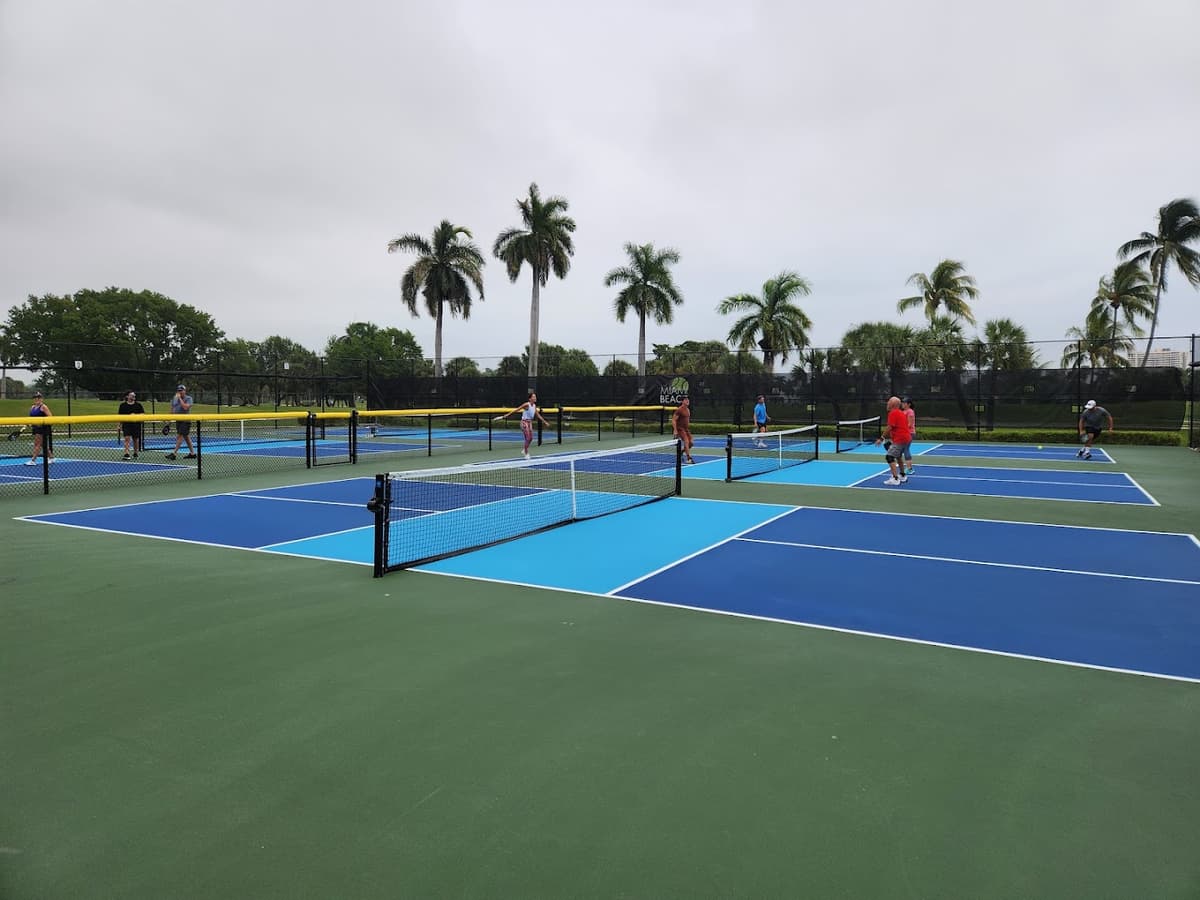 Miami Beach Pickleball Courts pickleball courts