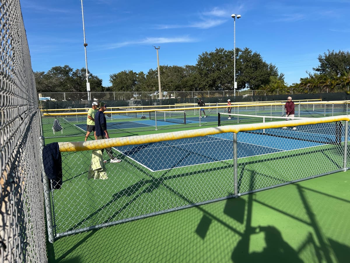 Whispering Pines Tennis Center pickleball courts