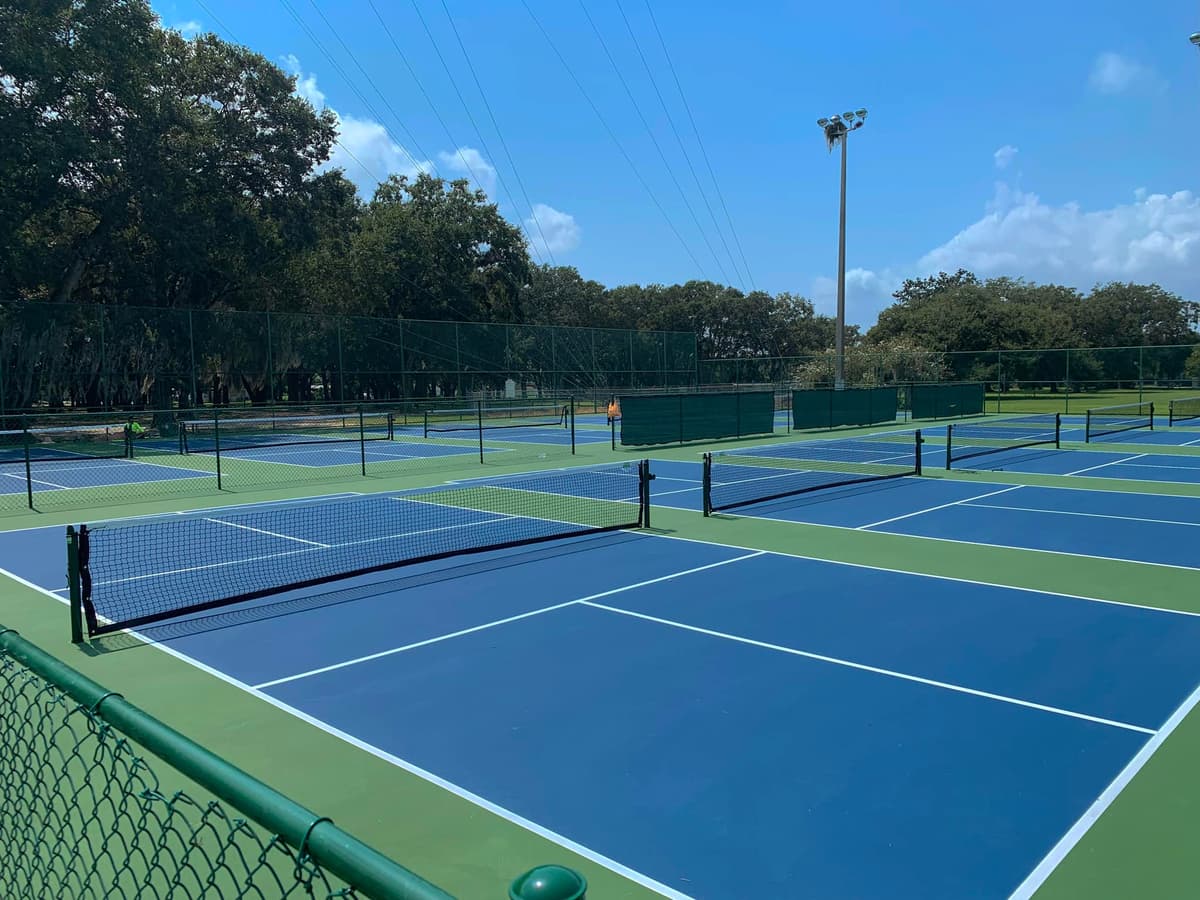Veterans Memorial Park pickleball courts