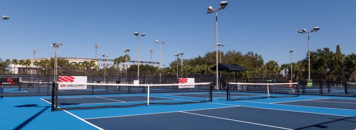 HCC Tennis & Pickleball Center pickleball courts