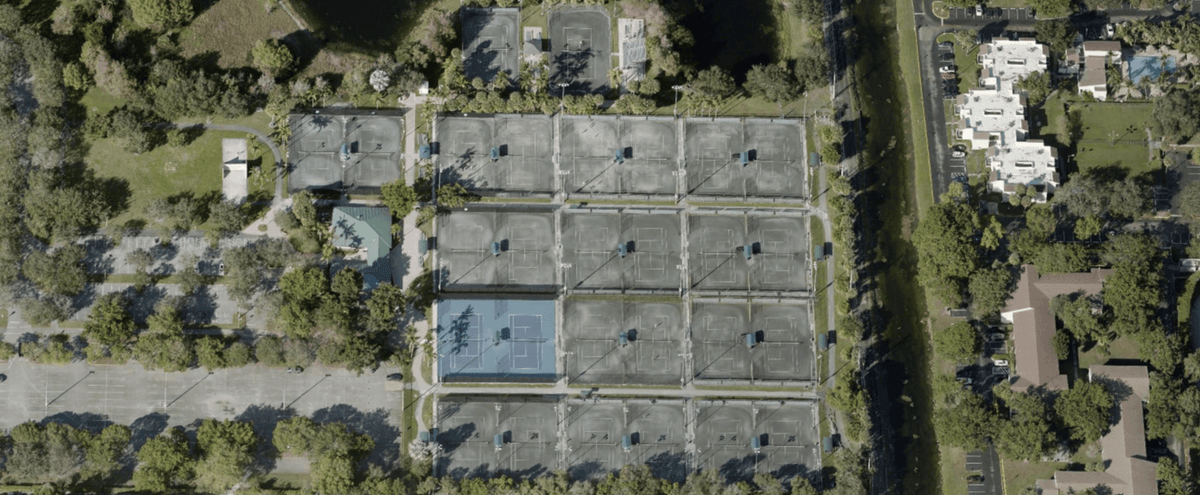 Plantation Central Park pickleball courts